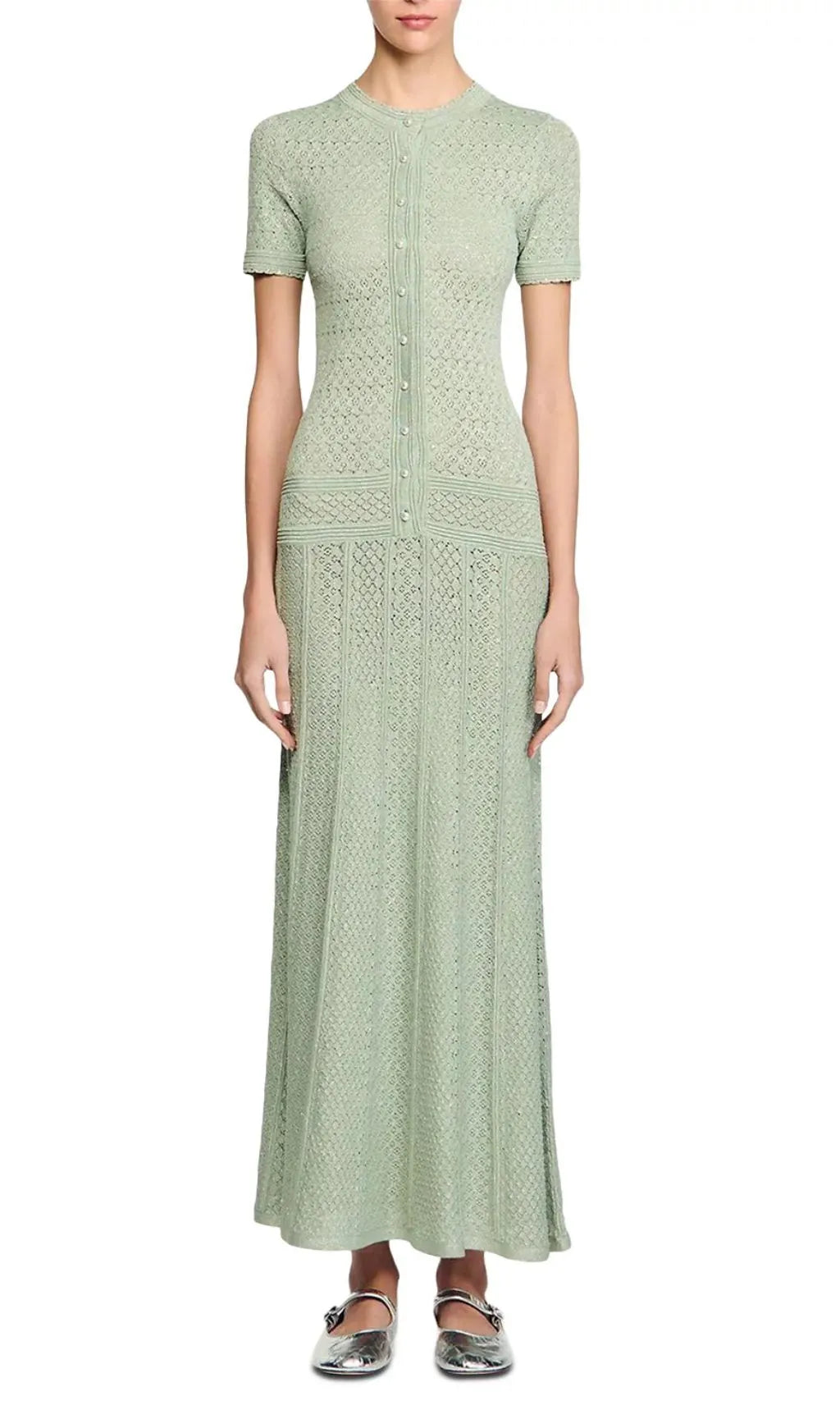 Elon Knit Maxi Dress Flowering Girl