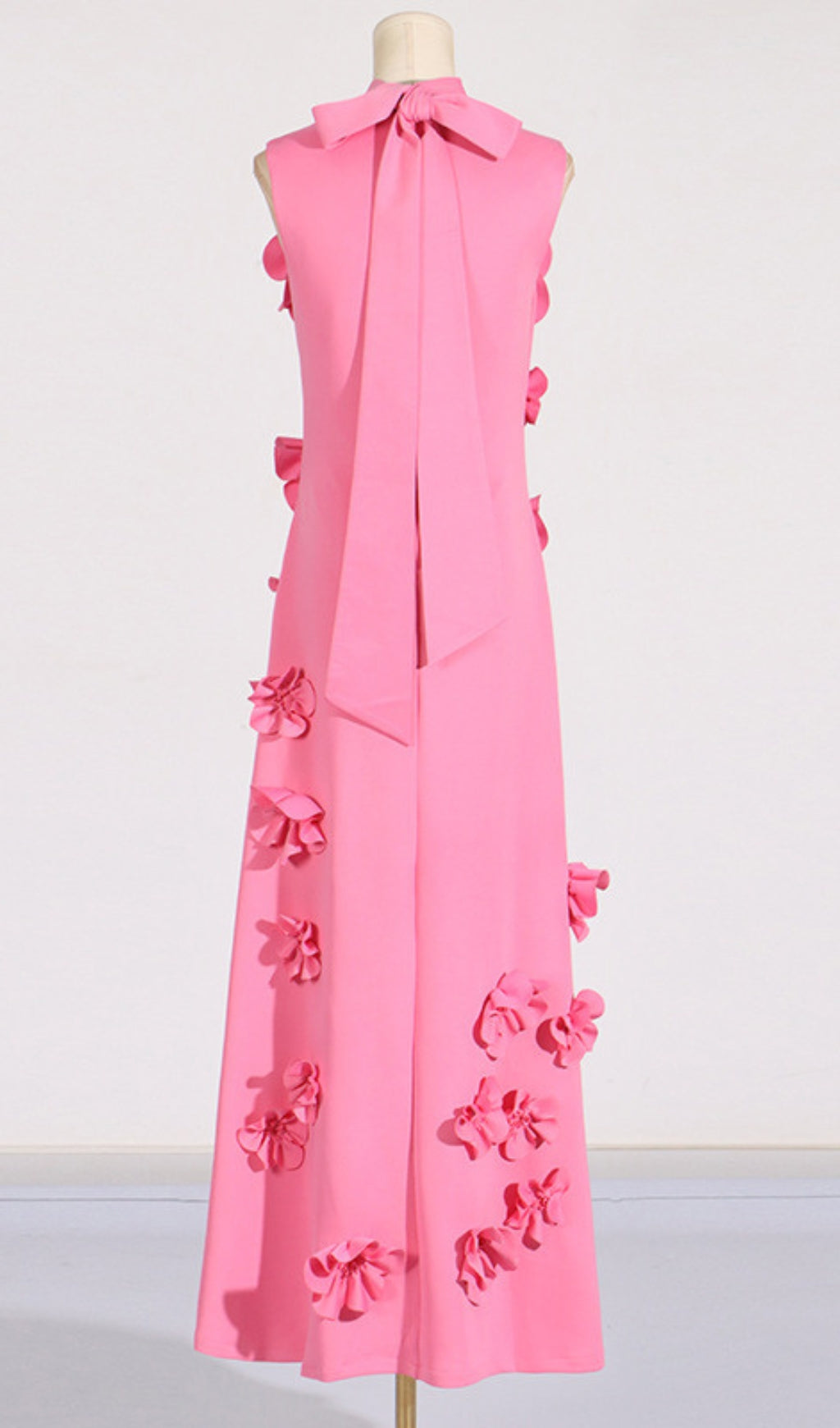 Annona Flower Embellished Maxi Dress Flowering Girl