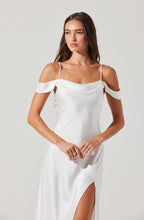 Kitura Cold Shoulder Midi Dress Flowering Girl