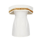 Avalon sequin-embellished mini dress Flowering Girl
