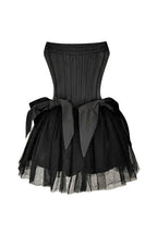 Mael Femme Coppélia Dress-Black Flowering Girl