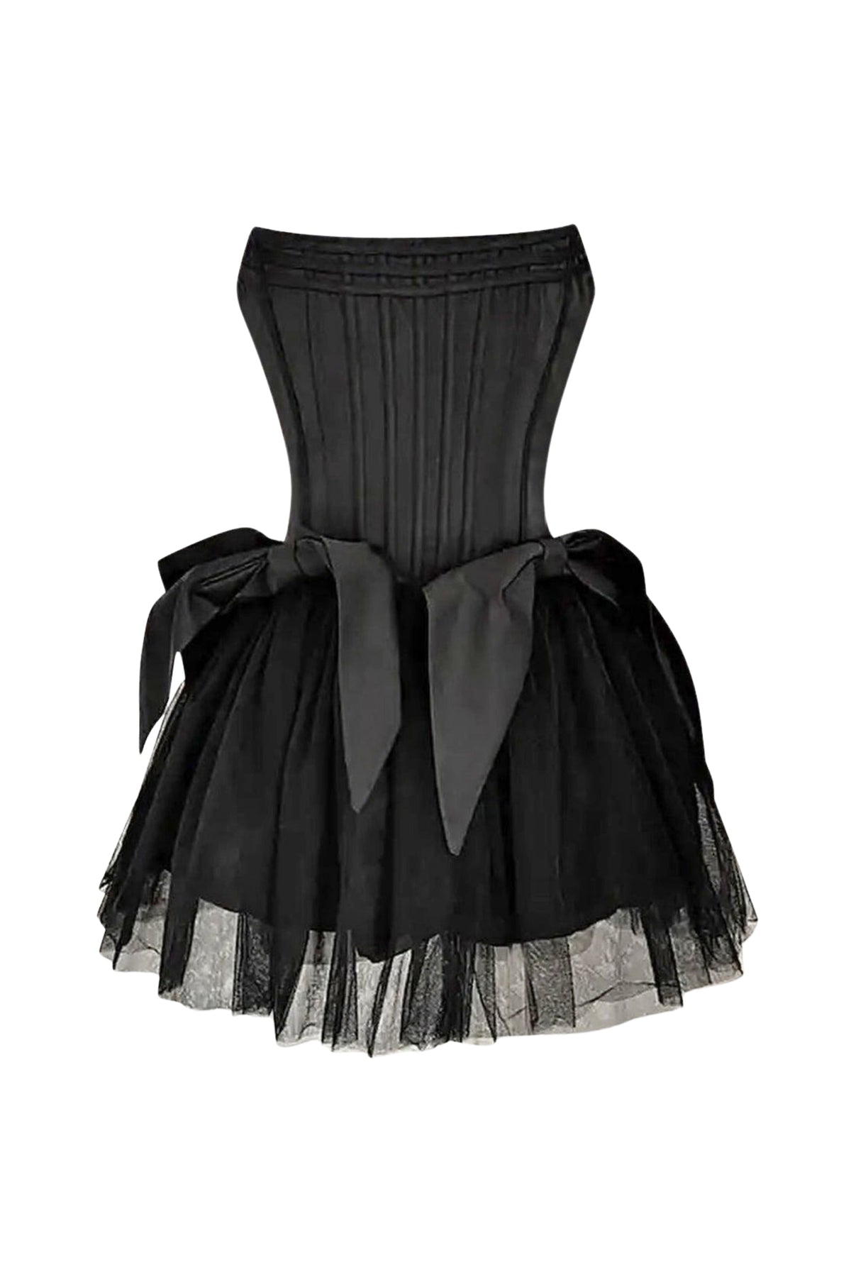 Mael Femme Coppélia Dress-Black Flowering Girl