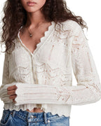 CHALK WHITE VANESSA CARDIGAN Flowering Girl