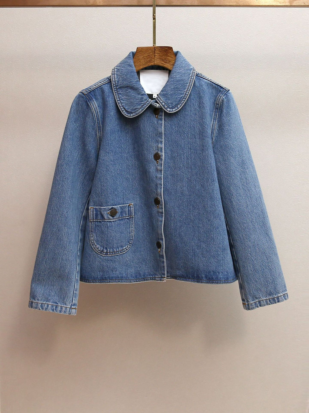 Harmoni Denim Jacket Flowering Girl