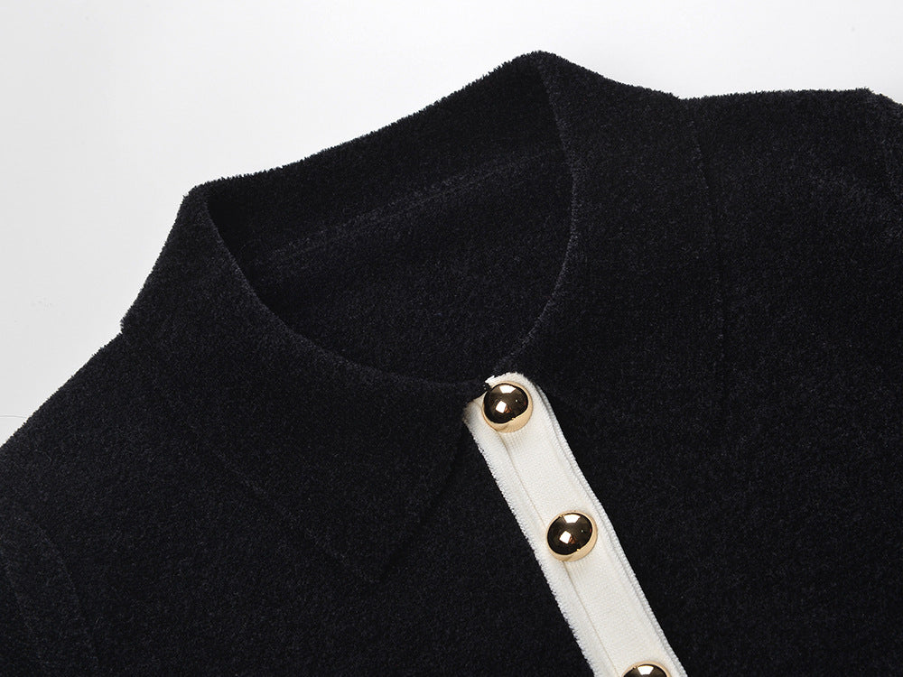 Jenne Two Tone Cardigan Flowering Girl
