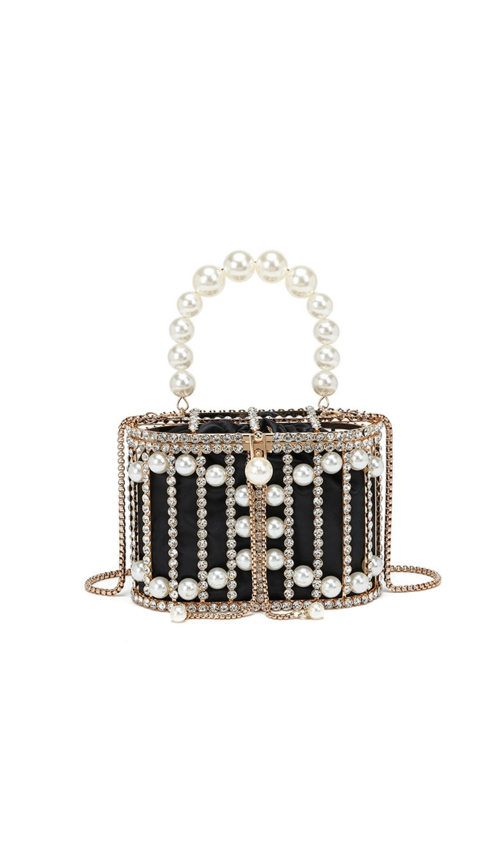 Ditza Pearl Handbag Flowering Girl