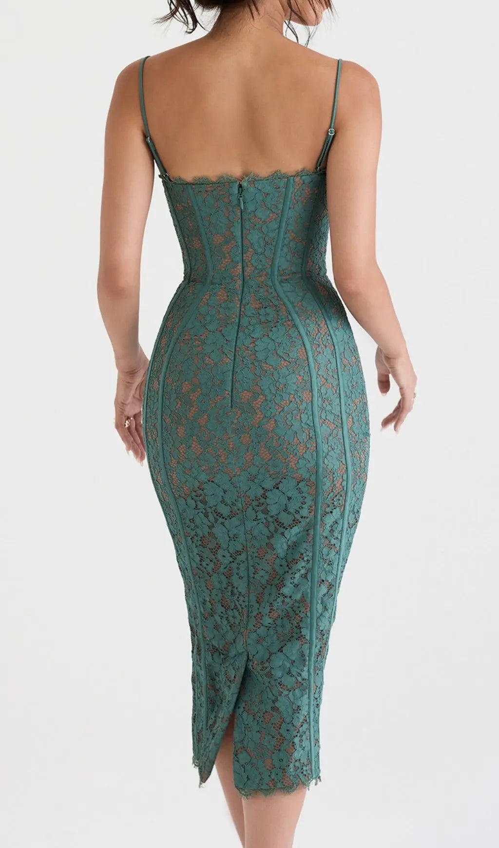 Forest Lace Midi Dress Flowering Girl