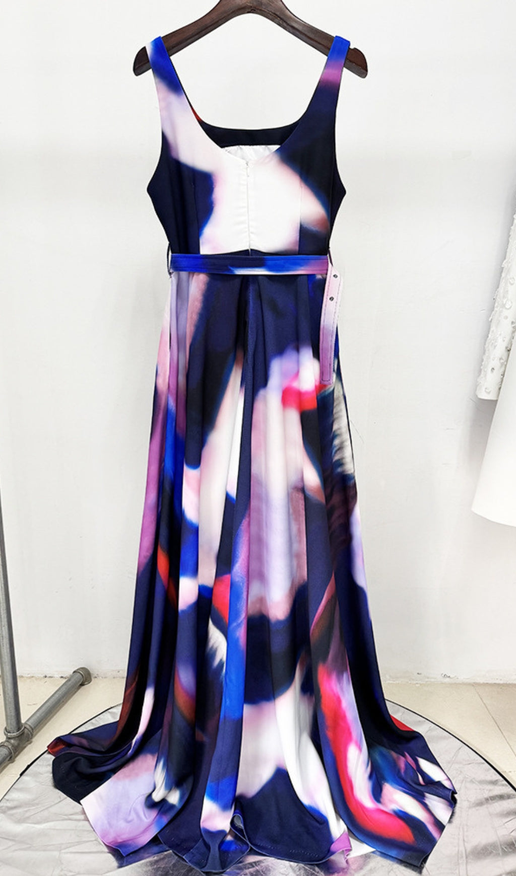 Denicia Printed Sleeveless Maxi Dress Flowering Girl
