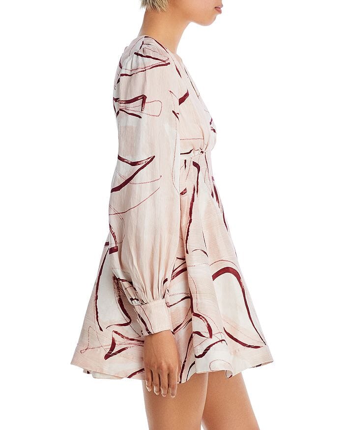 AMELIA PLEATED MINI DRESS Flowering Girl