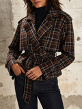 Moira Checkered Jacket