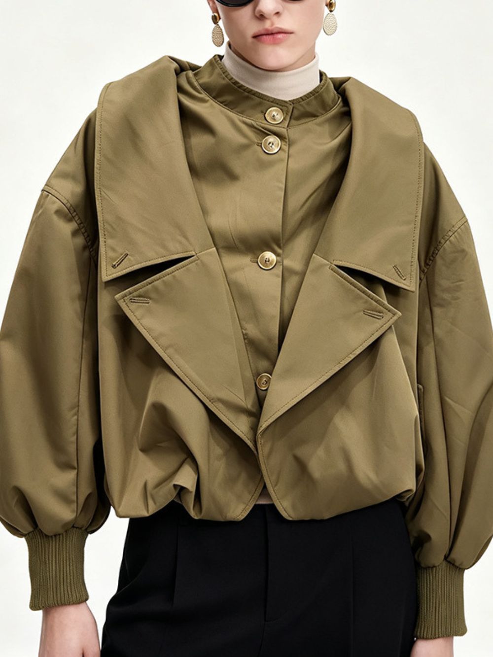 Miya Army Green Jacket