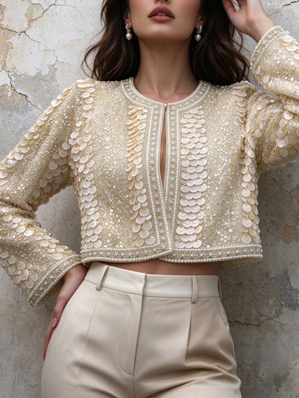 Miroslava Sequin Jacket
