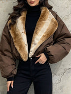 Myrna Brown Padded Jacket