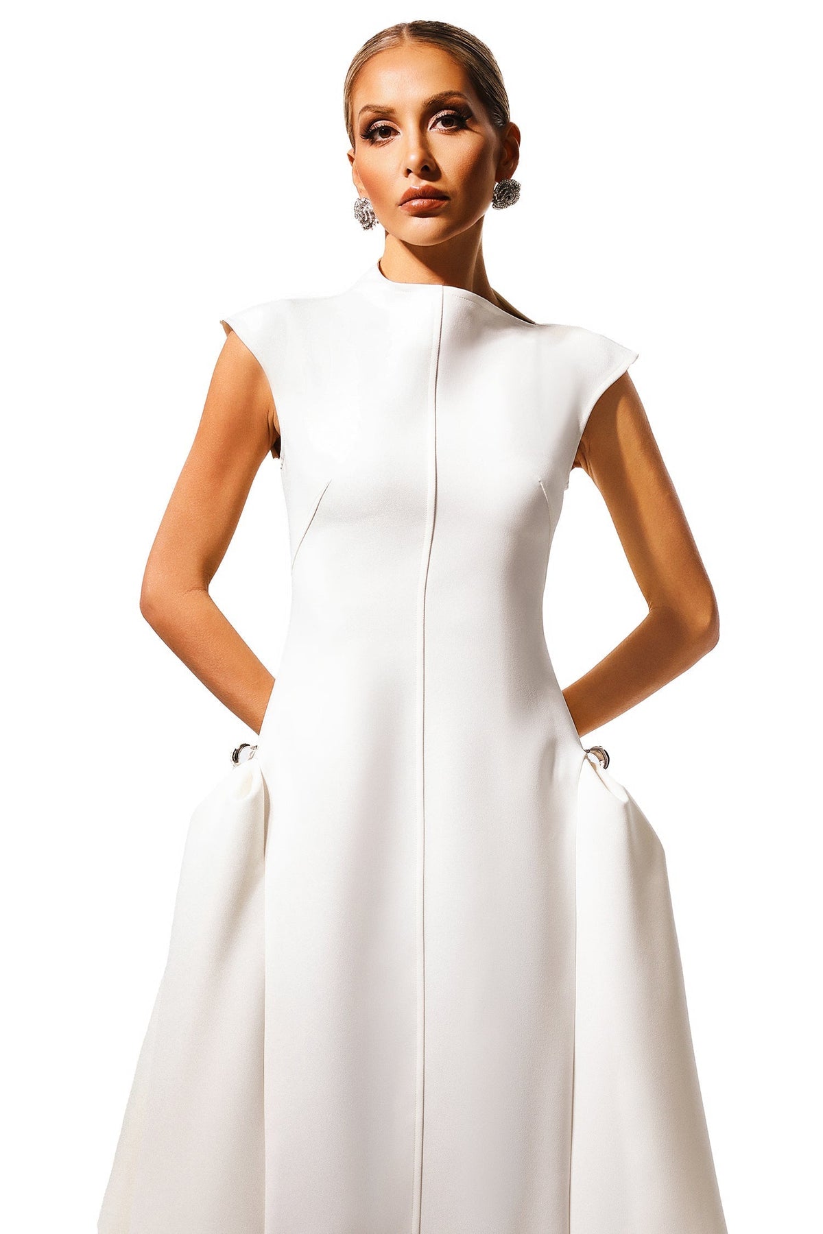 Paca Choker Sleeveless Maxi Dress Flowering Girl