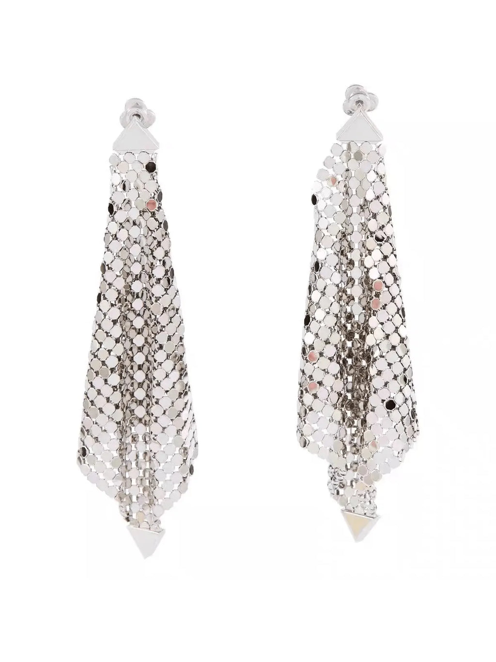 Lusen Triangle Tassel Earrings Flowering Girl
