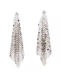 Lusen Triangle Tassel Earrings Flowering Girl