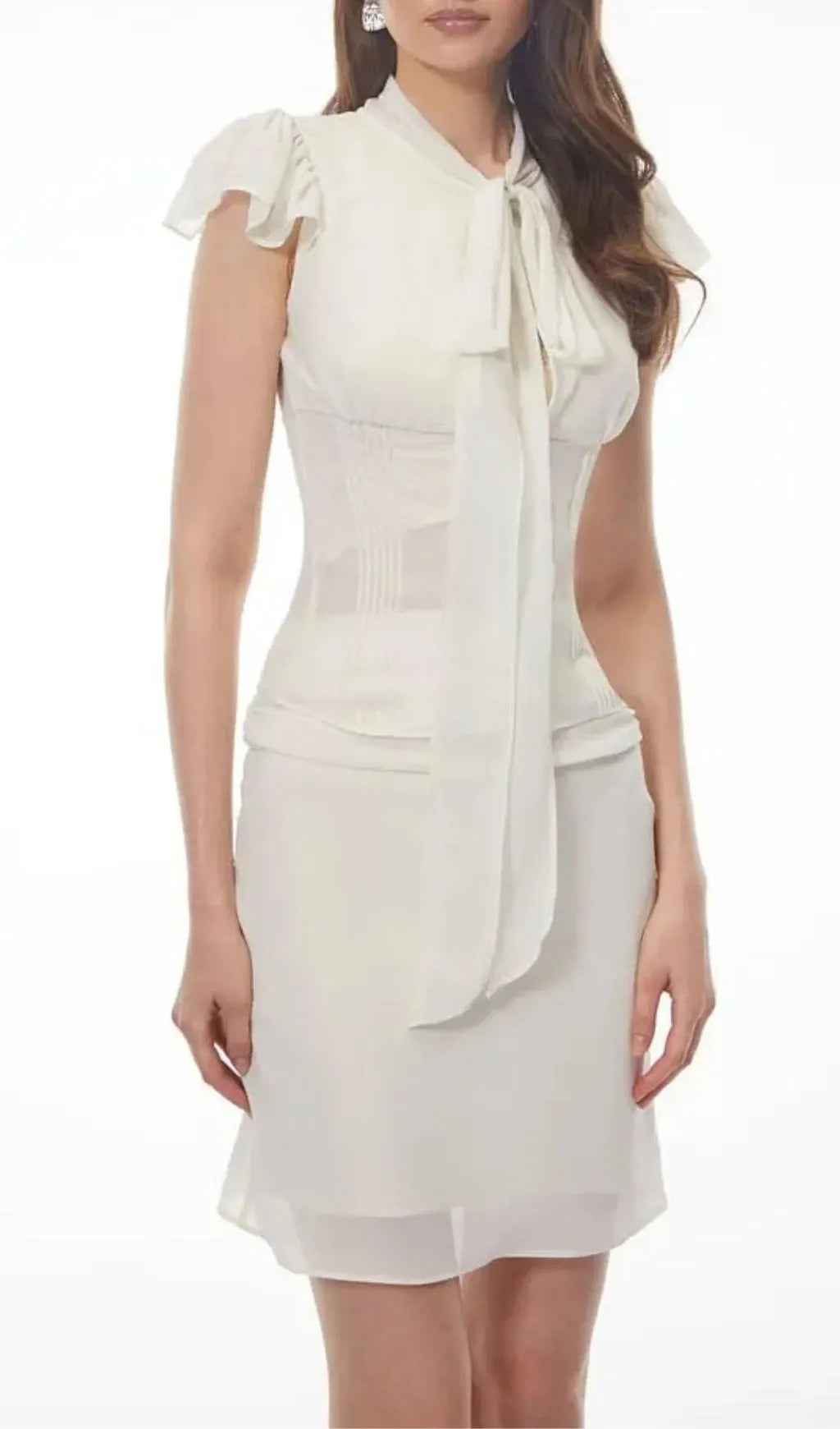 Irène Ruffled Tulle Top & Skirt Set Flowering Girl