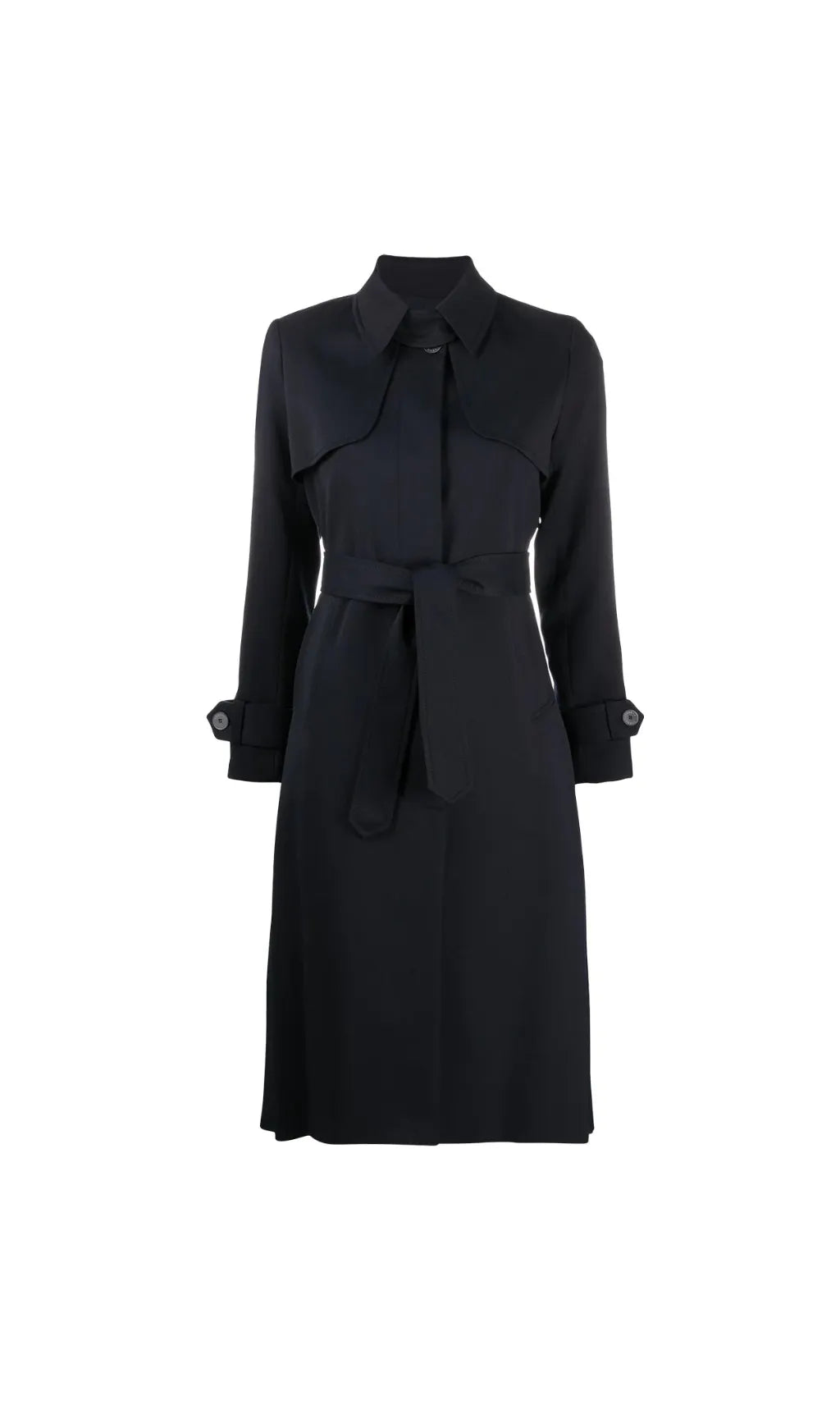 PLEAT-BACK TRENCH COAT Flowering Girl