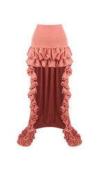 Jesper Ruffle Maxi Skirt Flowering Girl
