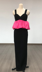 Halter Bandage Maxi Dress Flowering Girl