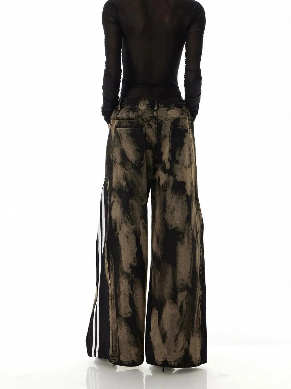 Mantas Wide-Leg Jeans Flowering Girl