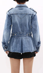 Ila Denim Jacket Flowering Girl