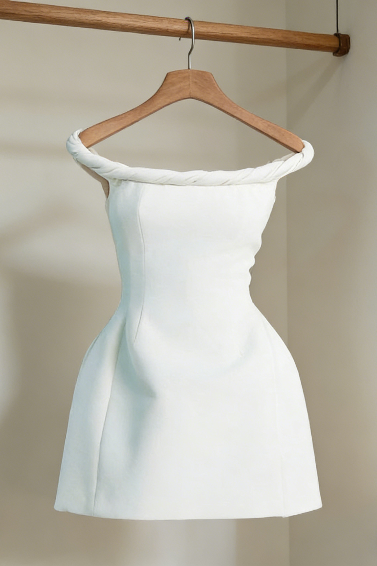 Calwa Off Shoulder Flare Mini Dress Flowering Girl