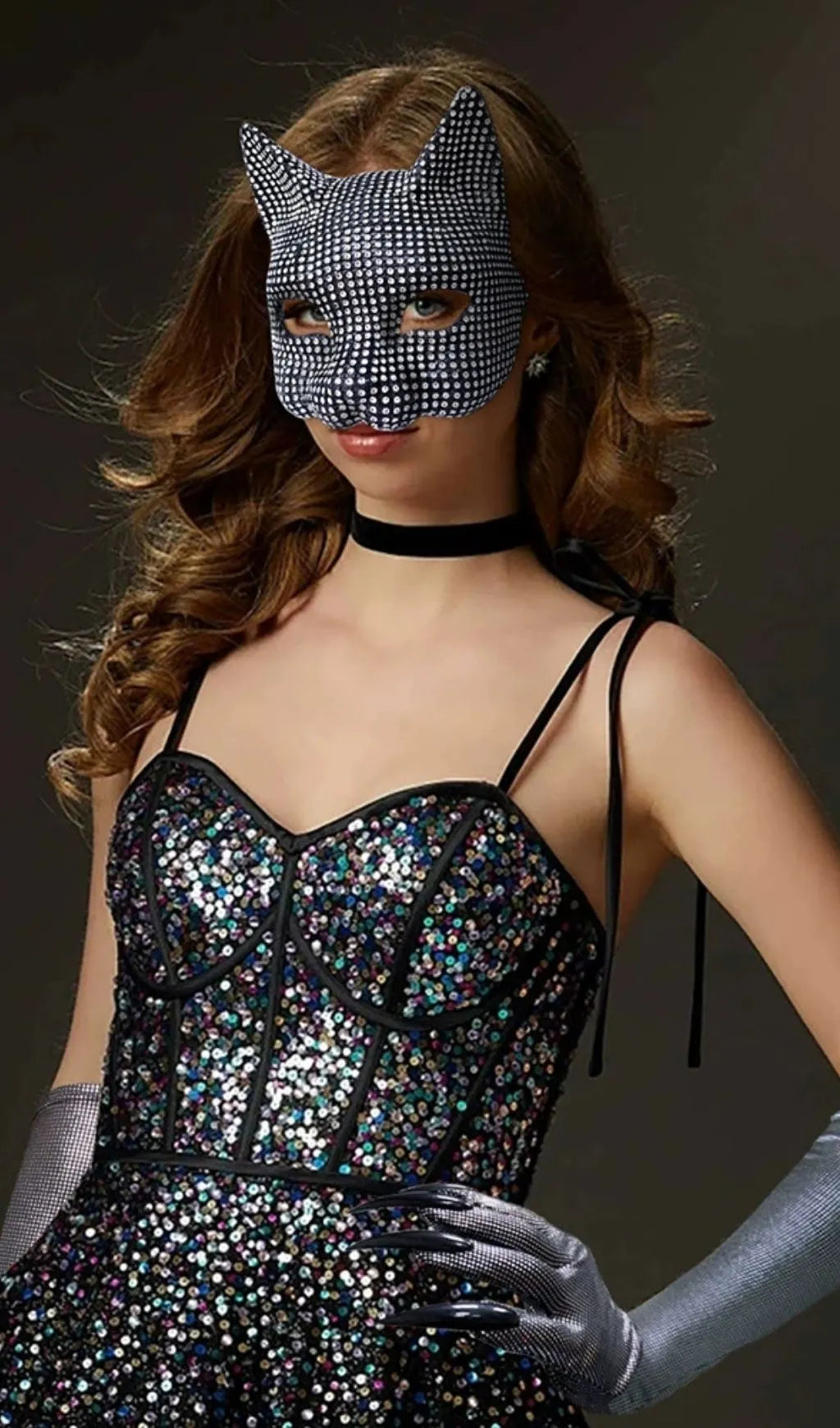 Styx Crystal Cat Mask Flowering Girl