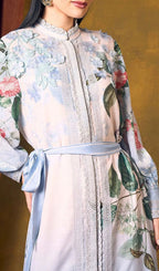 Inna Flower Printed Long Sleeve Maxi Dress Flowering Girl