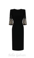 Highball Queen crystal-embellished midi dress Flowering Girl