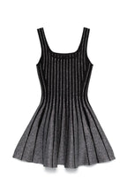 Arlene Square Neck Stripe Mini Dress Flowering Girl
