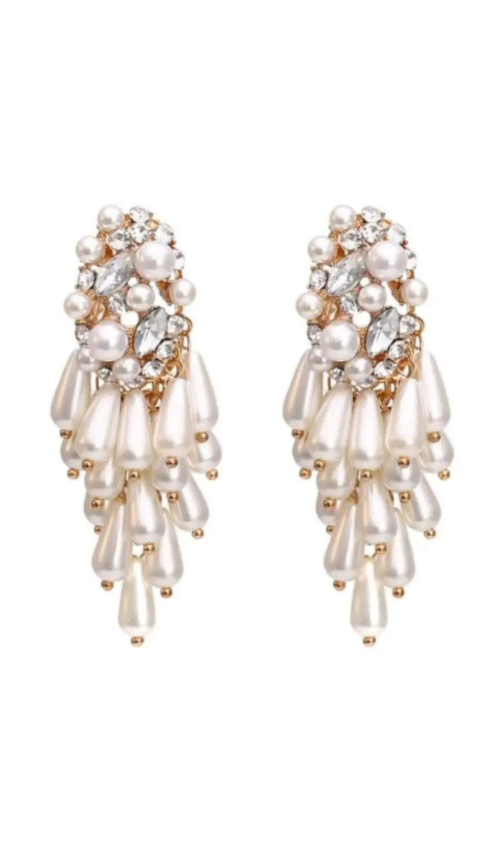 Ines Pearl Earrings Flowering Girl