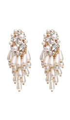 Ines Pearl Earrings Flowering Girl
