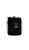 Bucket Bag - Black Flowering Girl