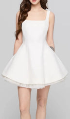 Karlie White Strappy Mini Dress Flowering Girl