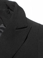 Patchwork Ruffles Chic Blazer in black Flowering Girl