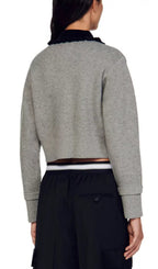 Etienne Collared Sweater Flowering Girl