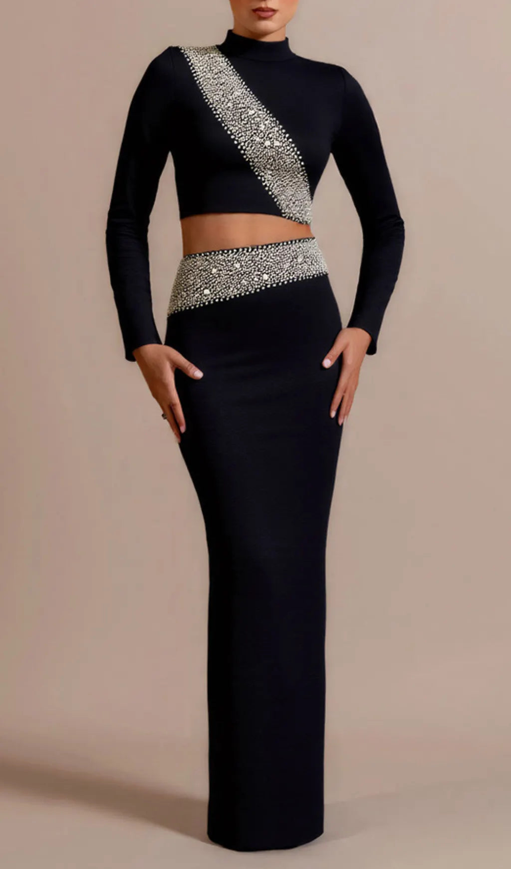 Genesis Diamante Long Sleeve Two-Piece Set Flowering Girl