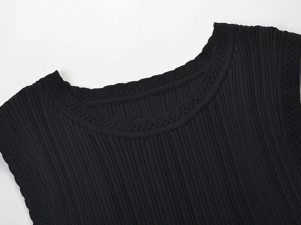 Tamara Ruffled Short Knit Dress Flowering Girl