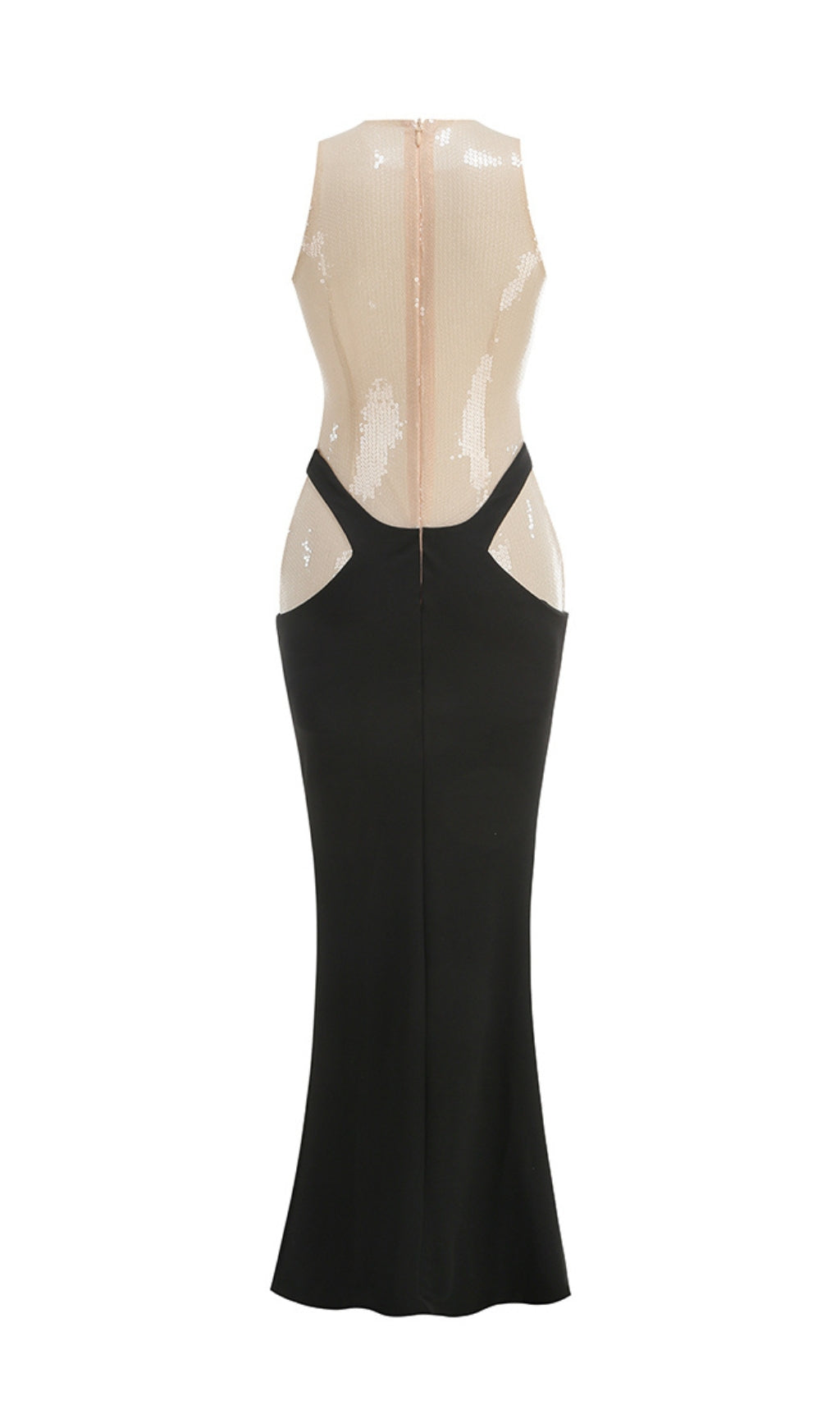 Dael Sequin Sleeveless Maxi Dress Flowering Girl