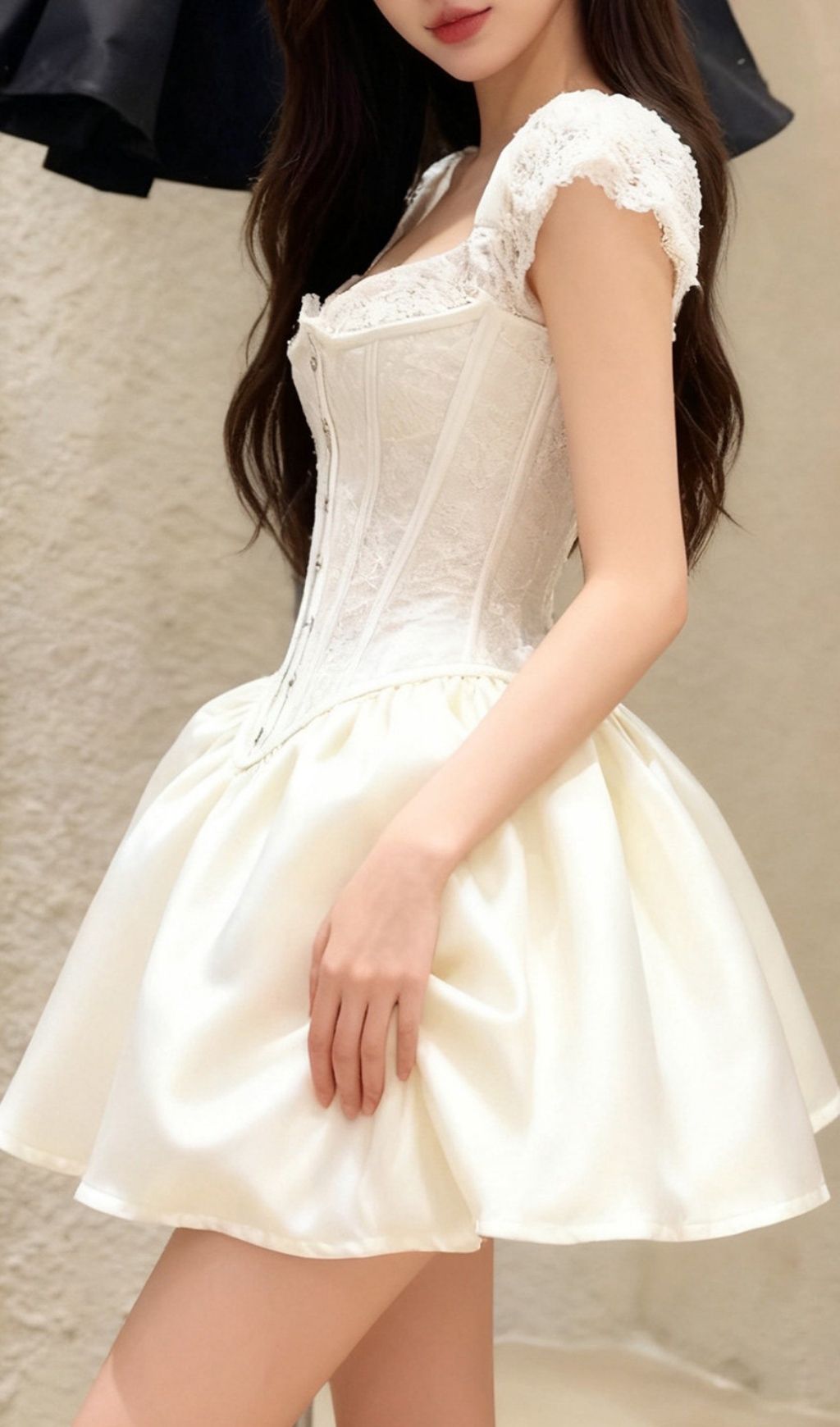 Kamala Corset Mini Dress Flowering Girl