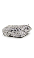 Khamani Silver Dog Diamante Bag Flowering Girl