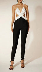 Einya Spaghetti Ruched Jumpsuit Flowering Girl