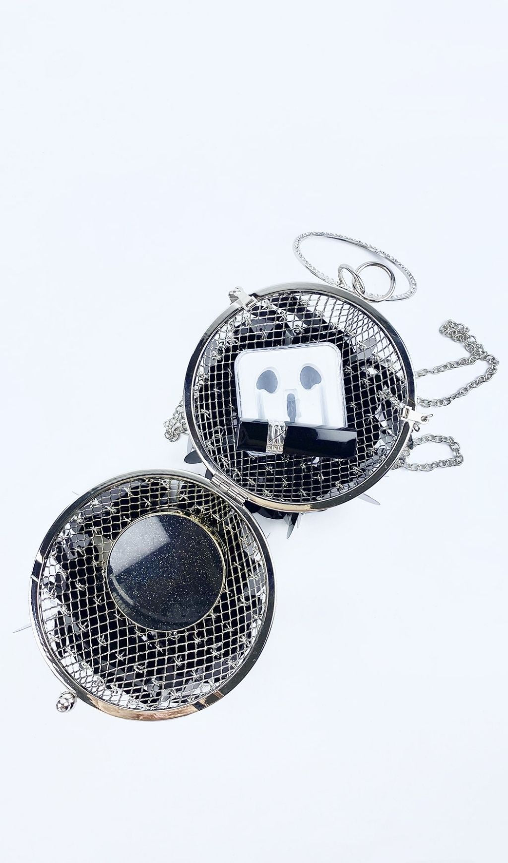 Adaiba Black Ball Sequin Bag Flowering Girl