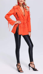 Bowknots Blazer Flowering Girl