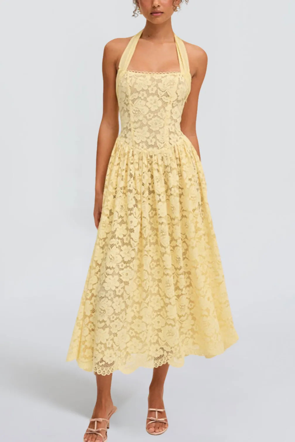 Alana Midi Dress Flowering Girl