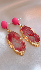 Dorothy Pink Earrings Flowering Girl
