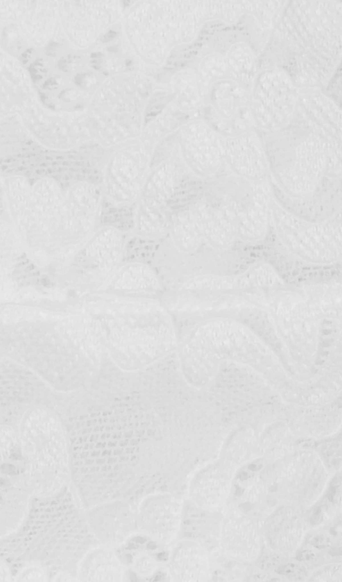 Lace Draped Neckline Mini Dress Flowering Girl