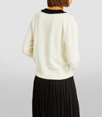 CONTRAST TRIM SWEATER Flowering Girl