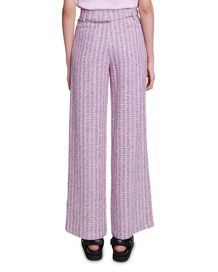 PINK WIDE LEG PANTS Flowering Girl